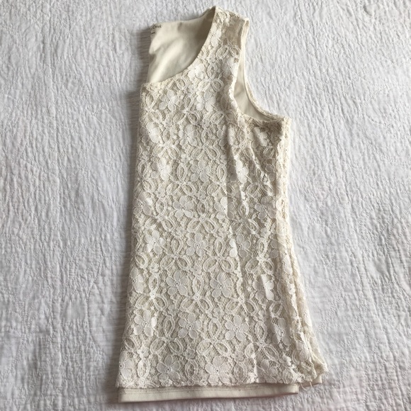 Coldwater Creek Lace Tank Top with Liner - Picture 5 of 8